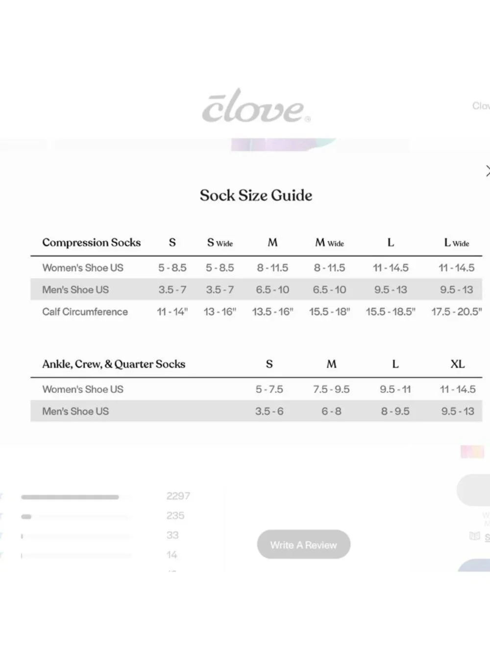 NWT | Clove Compression Socks #With Love | Sz L